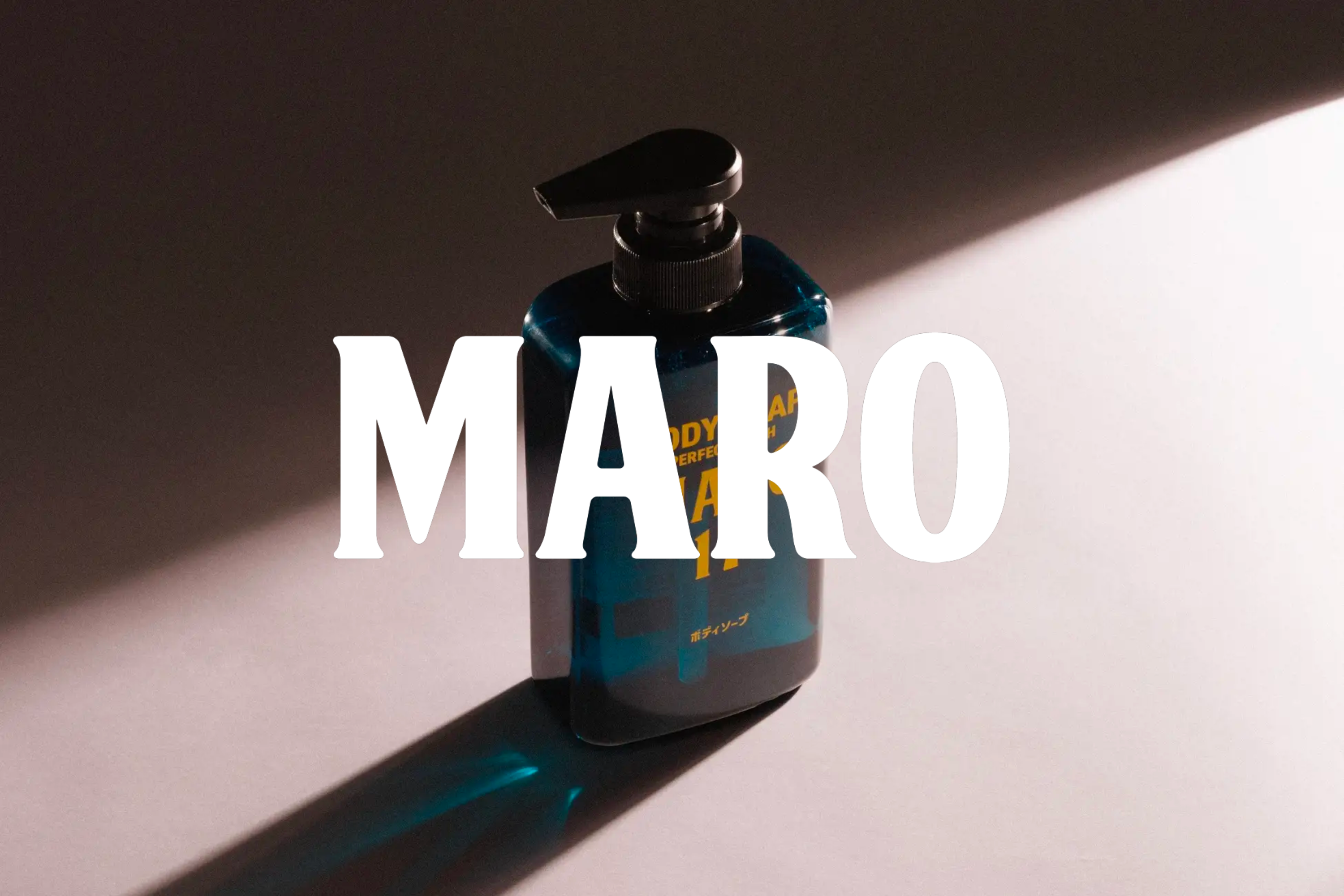 Introducing MARO's Perfect Wash Body Soap