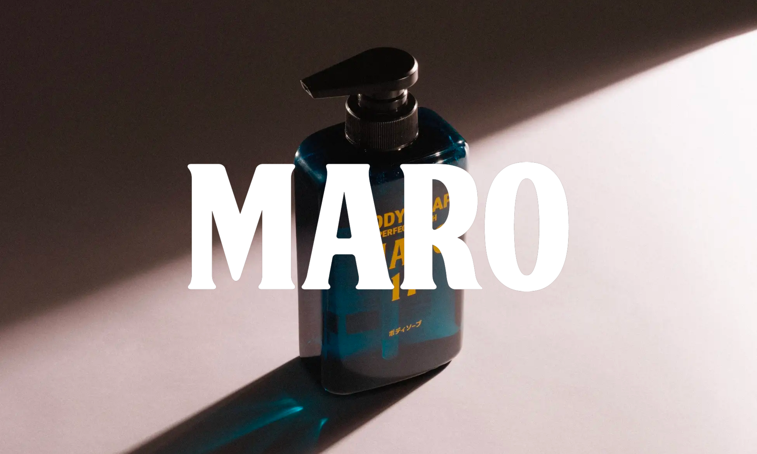 Introducing MARO's Perfect Wash Body Soap
