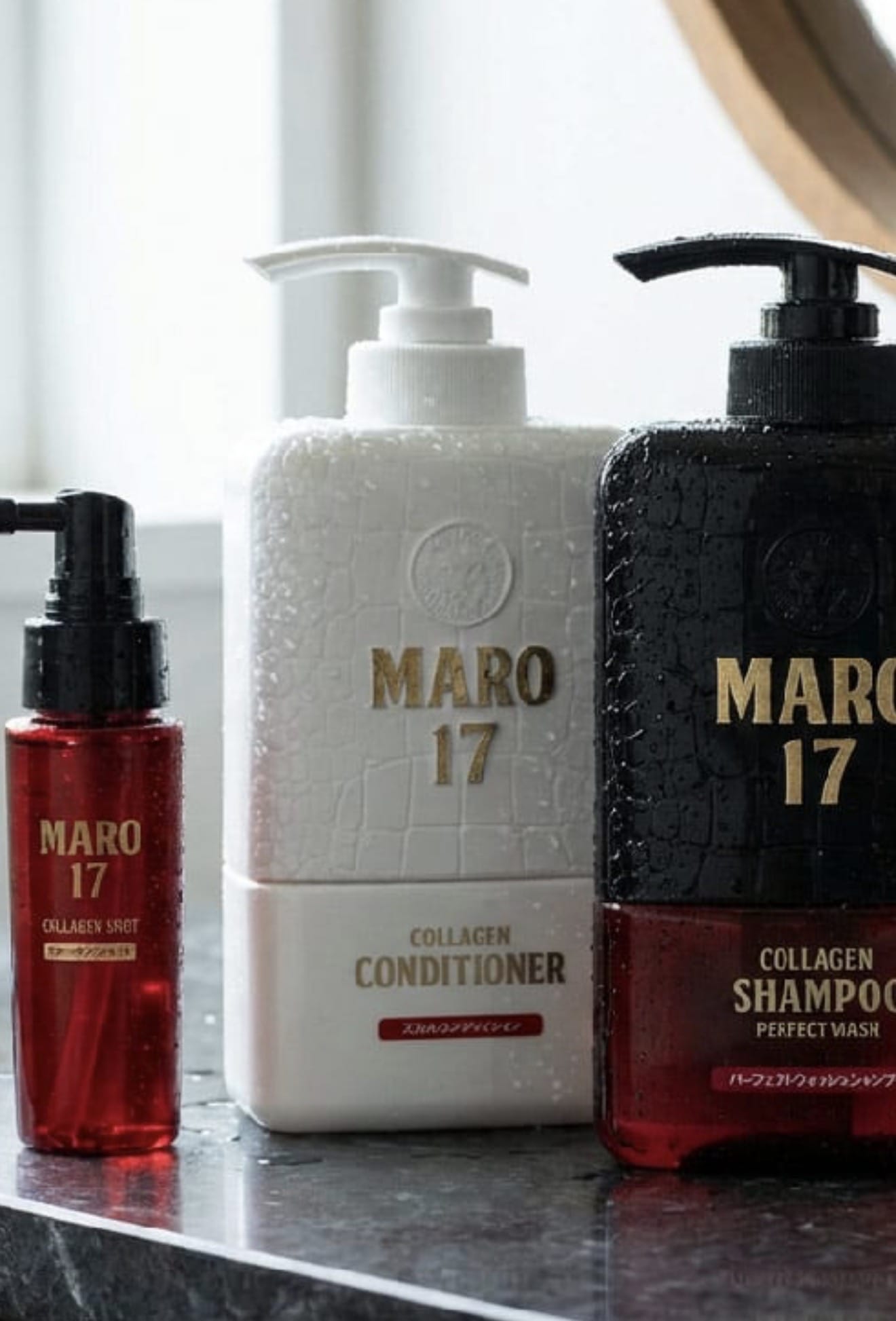 MARO Men's Advanced Hair Care | Anti-Aging, Fuller Hair, & Scalp Detox