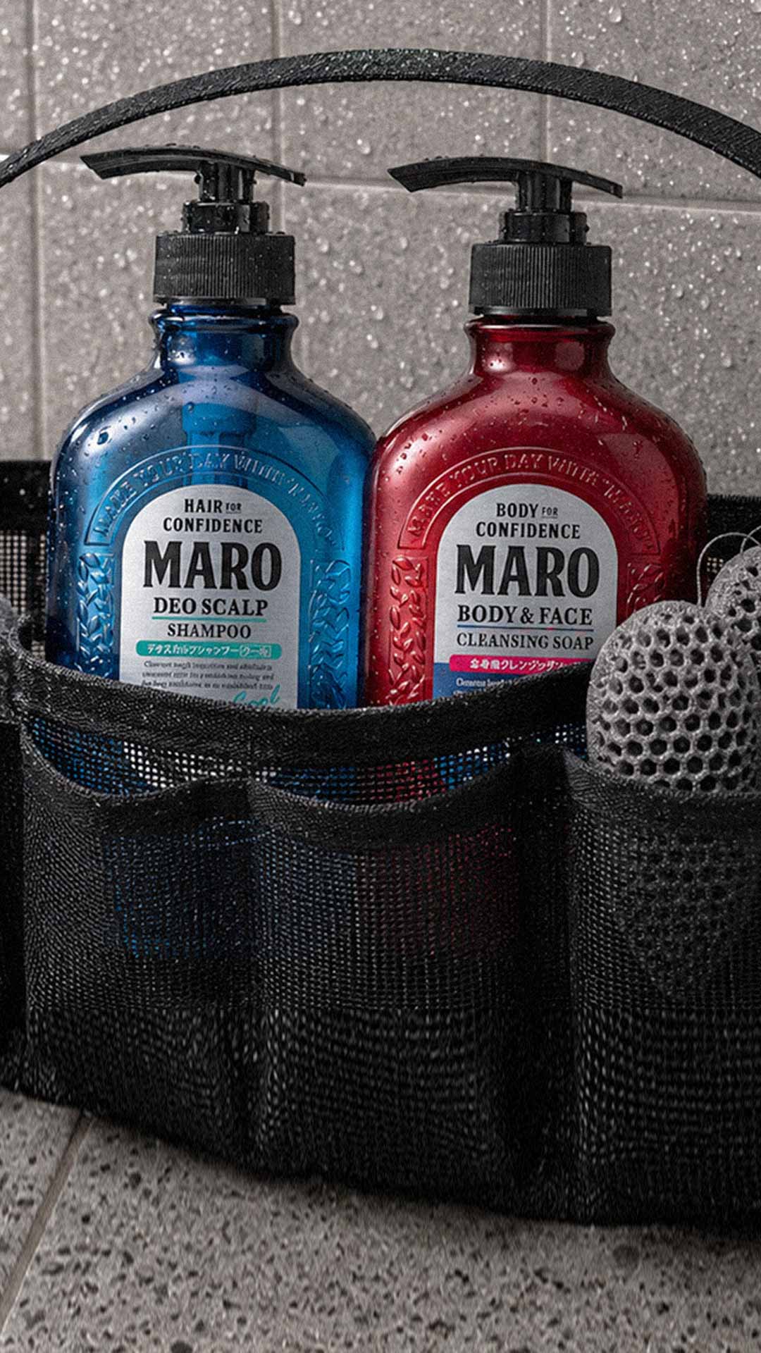 MARO Men's Advanced Hair Care | Anti-Aging, Fuller Hair, & Scalp Detox
