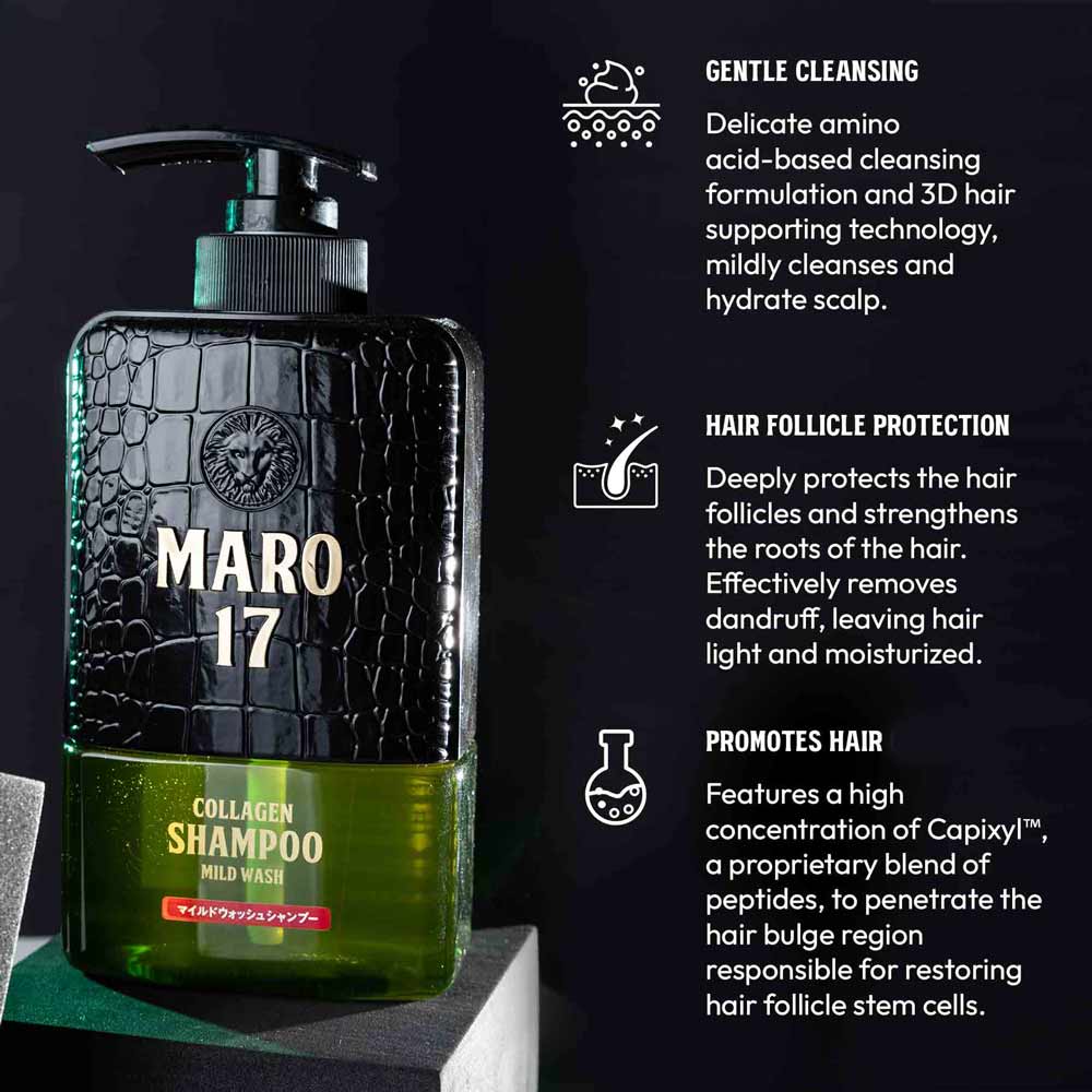 MARO17 Collagen Mild Wash & Conditioner Duo