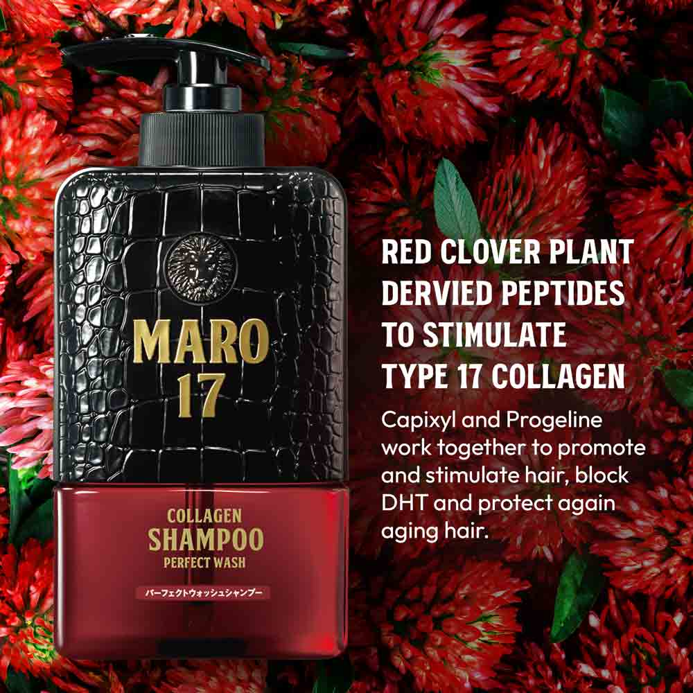 MARO17 Collagen Shampoo Perfect Wash & Collagen Shot Set