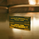 Brooklyn Grooming Comb Men's Handmade Pocket Comb