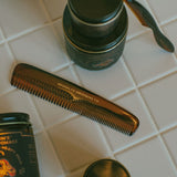 Brooklyn Grooming Comb Men's Handmade Pocket Comb