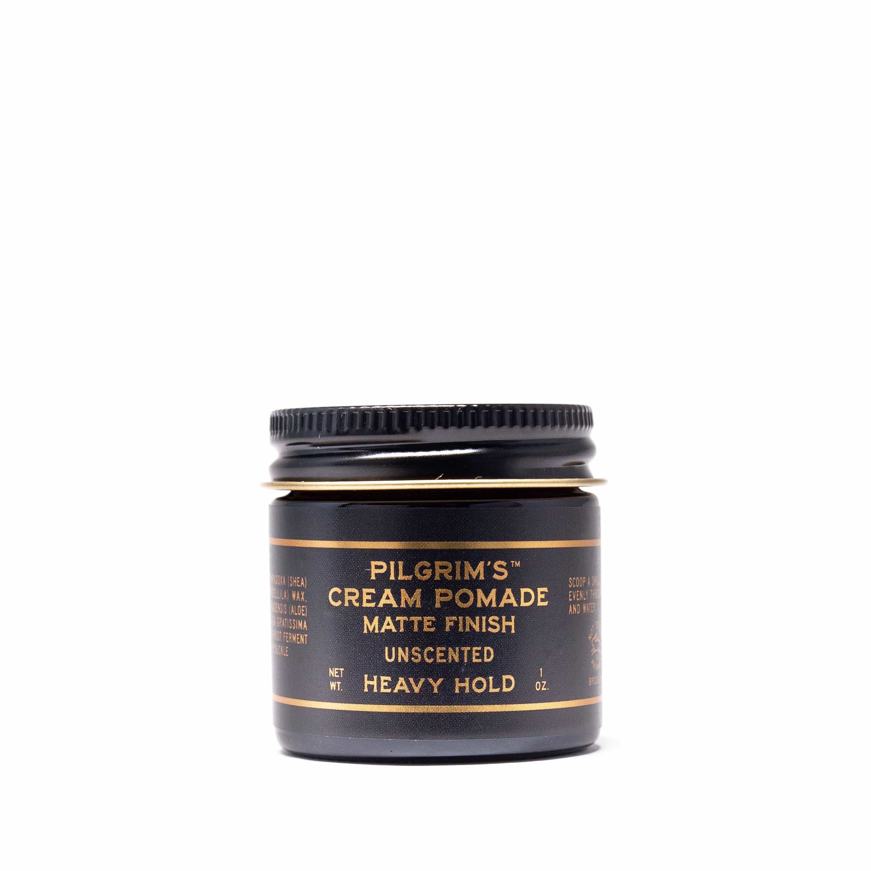 Brooklyn Grooming Pomade Pilgrim's unscented matte cream