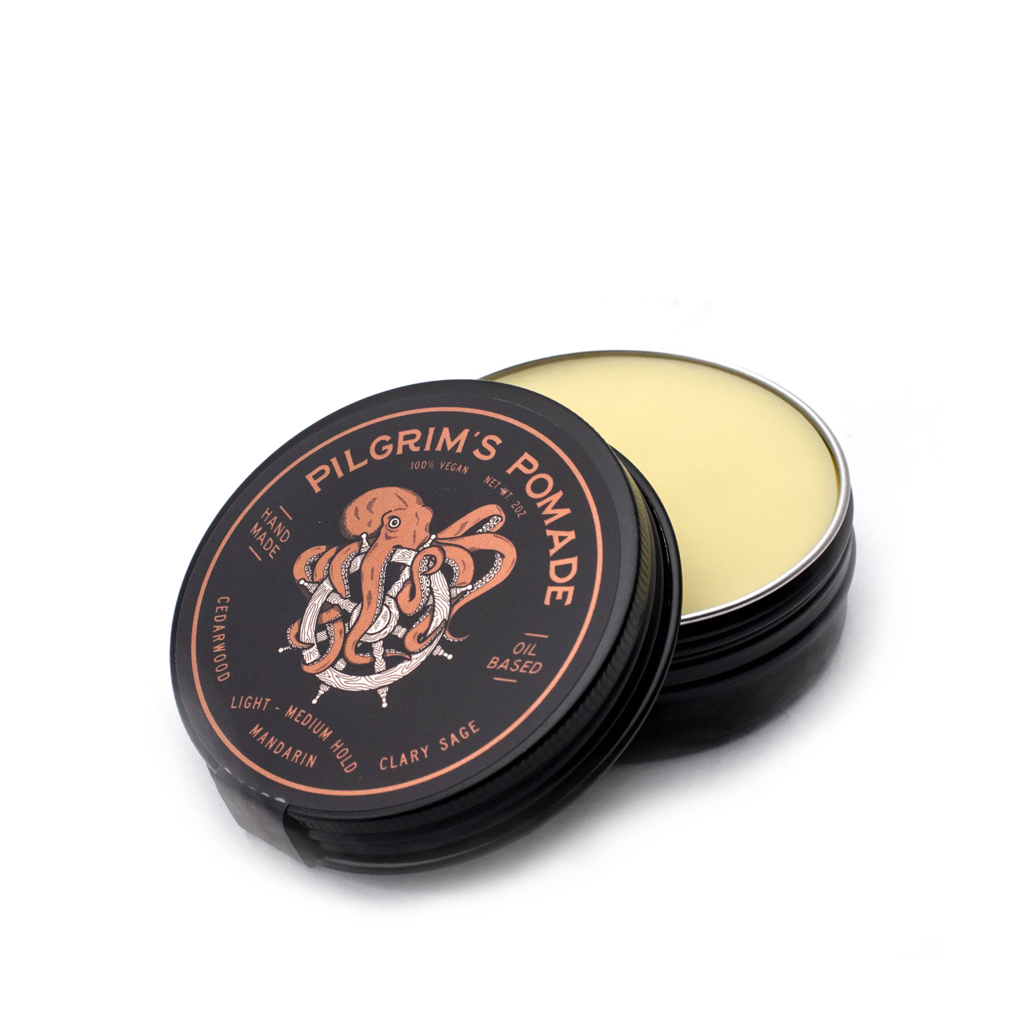 Brooklyn Grooming Pilgrim's® Vegan Pomade (Mandarin and Clary Sage)