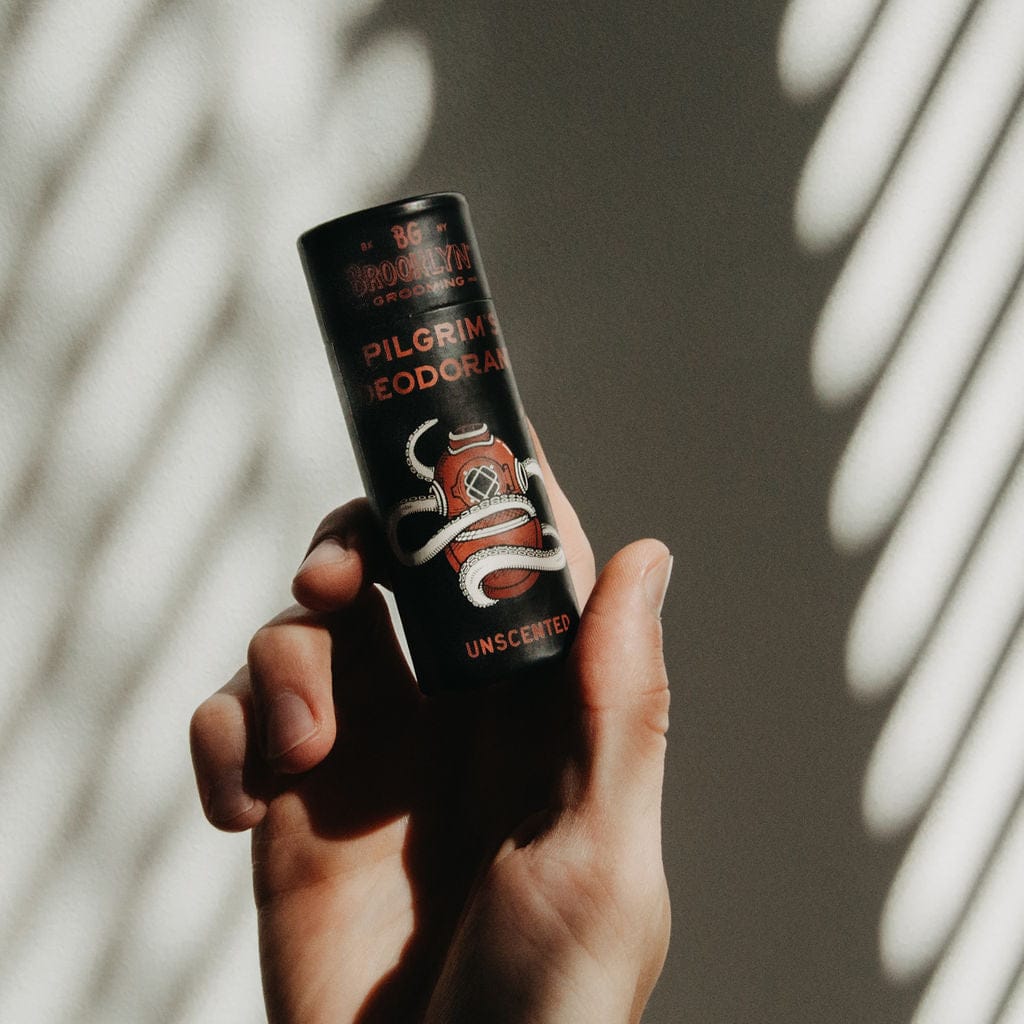 Brooklyn Grooming deodorant Unscented Pilgrim's deodorant