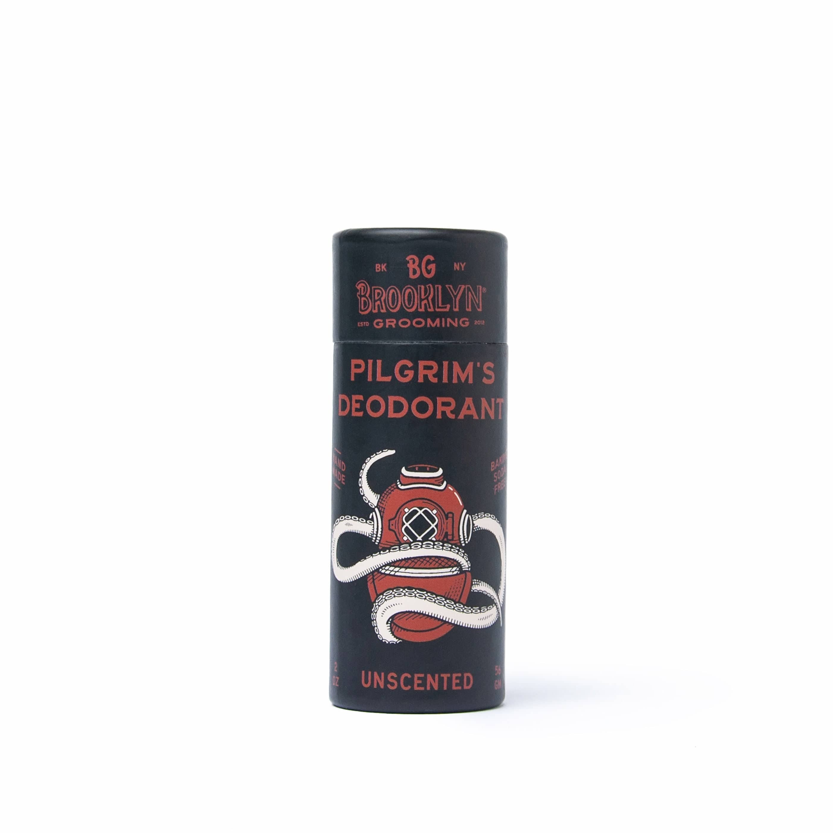 Brooklyn Grooming deodorant Unscented Pilgrim's deodorant