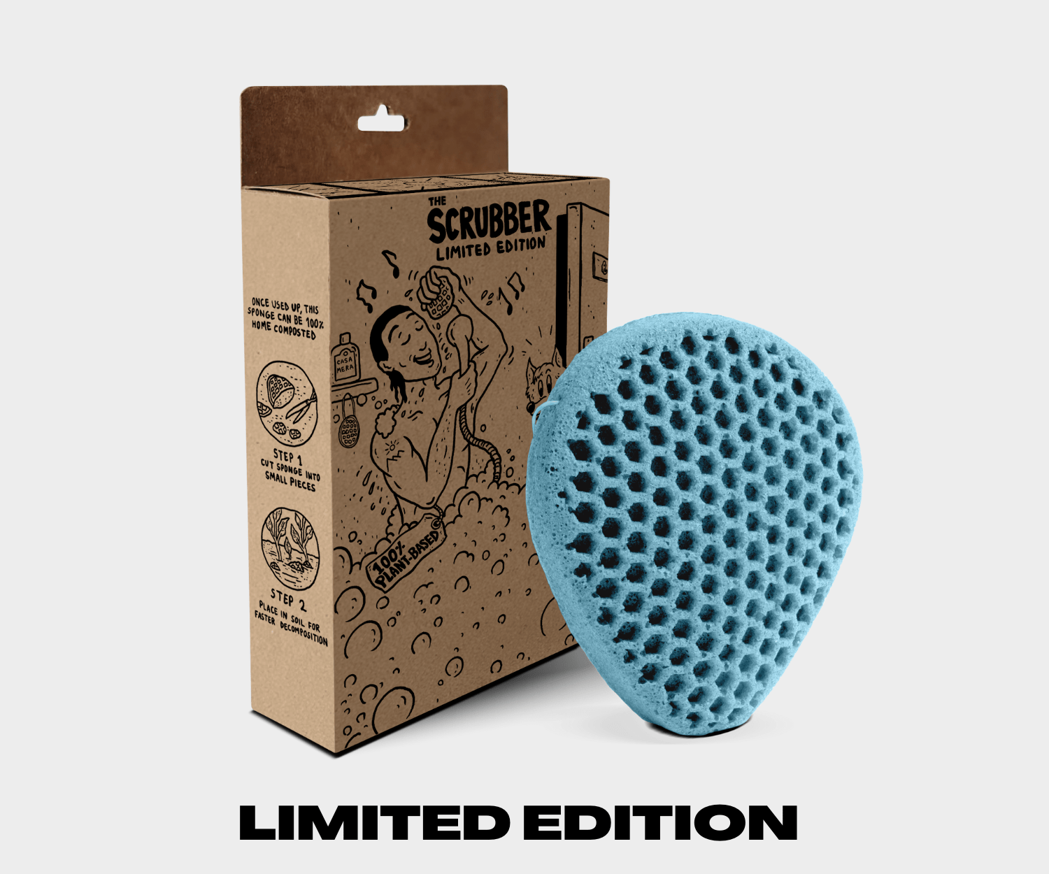Casamera Scrubber Blueberry (limited edition) The Scrubber
