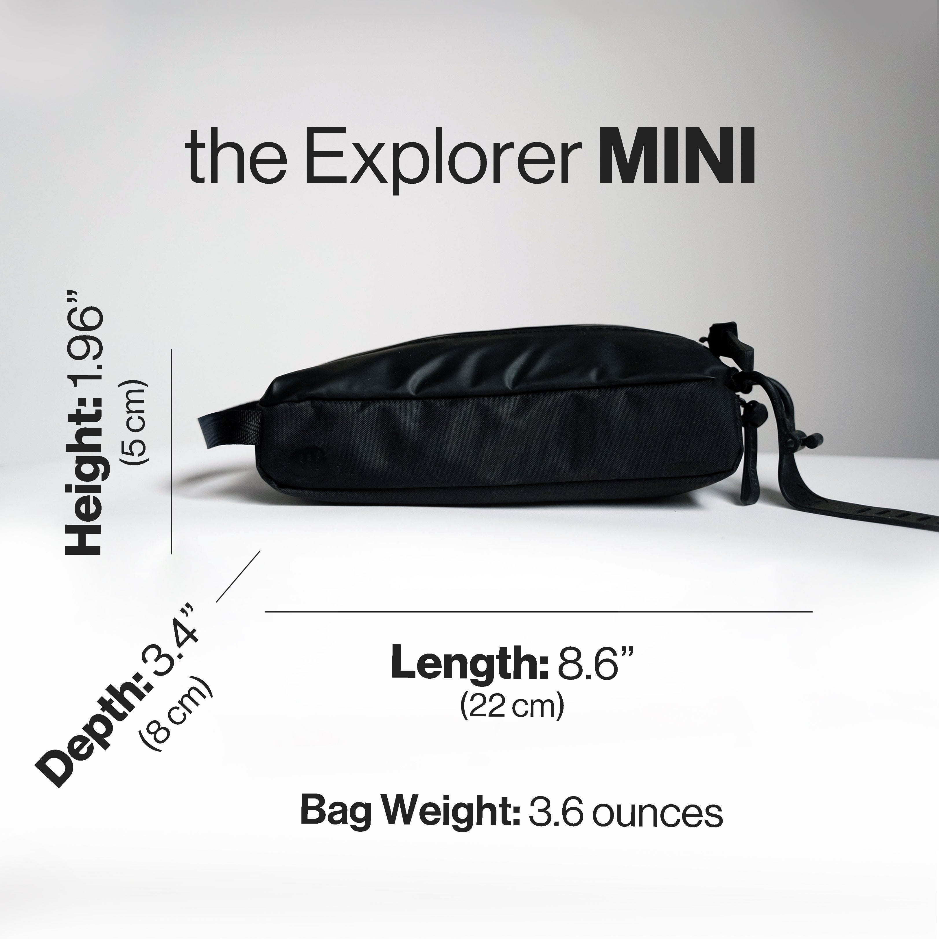Gravel Toiletry Bag Explorer MINI™ Toiletry Bag - Minimal Travel