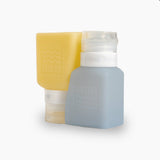 Gravel Travel Bottles Travel Bottles For Liquids 3oz (89 ml) (Two Pack) | Honey & Glacier
