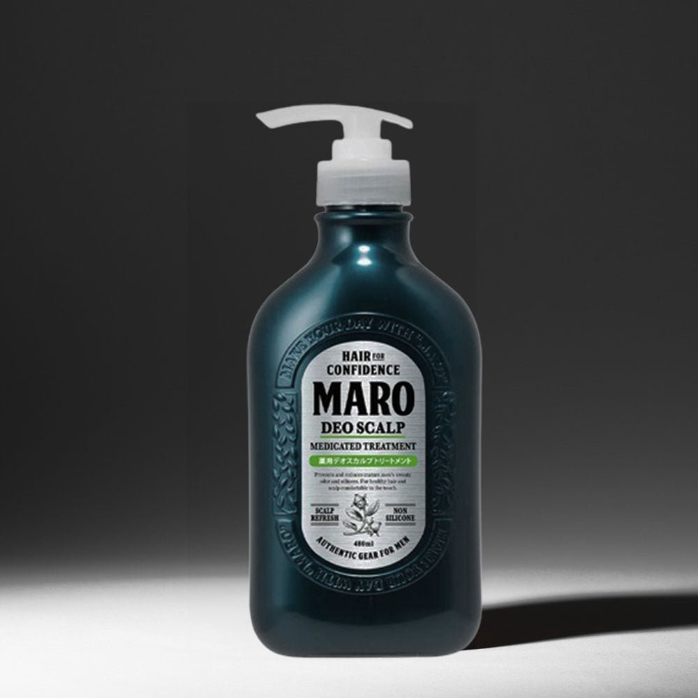 MARO Men's Advanced Hair Care | Anti-Aging, Fuller Hair, & Scalp Detox