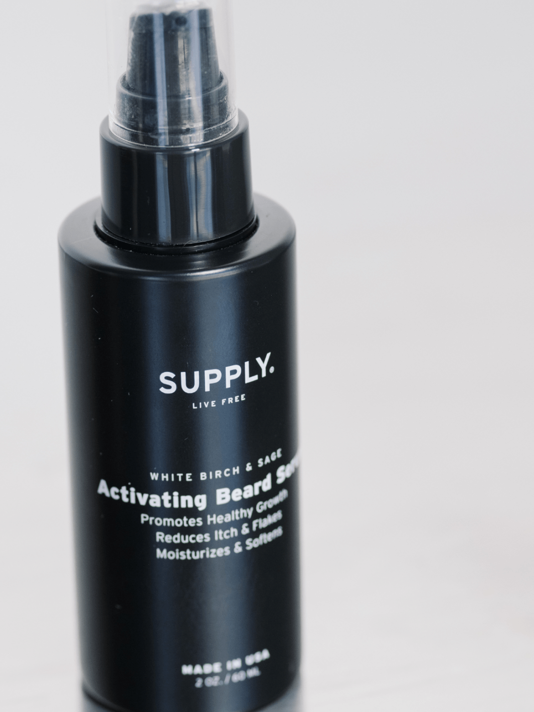 Supply Beard White Birch & Sage Activating Beard Serum