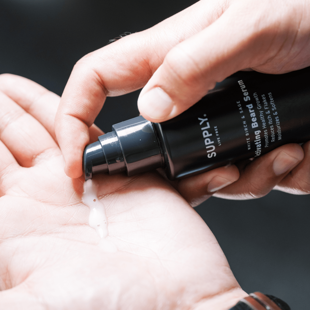 Supply Beard White Birch & Sage Activating Beard Serum