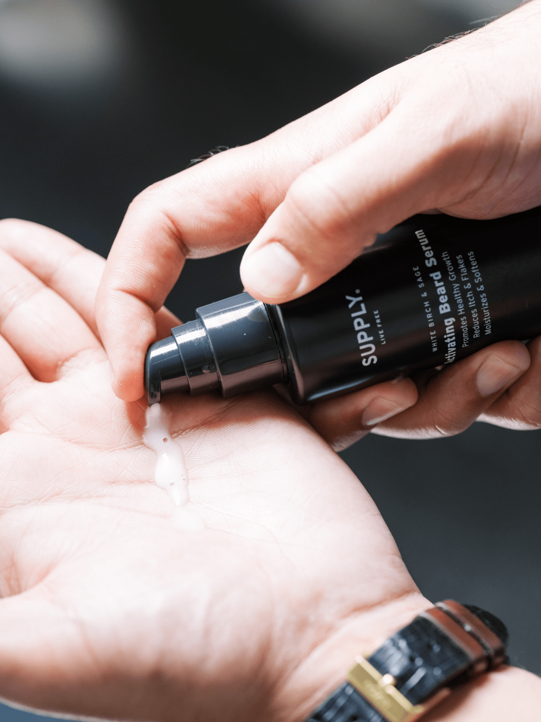 Supply Beard White Birch & Sage Activating Beard Serum