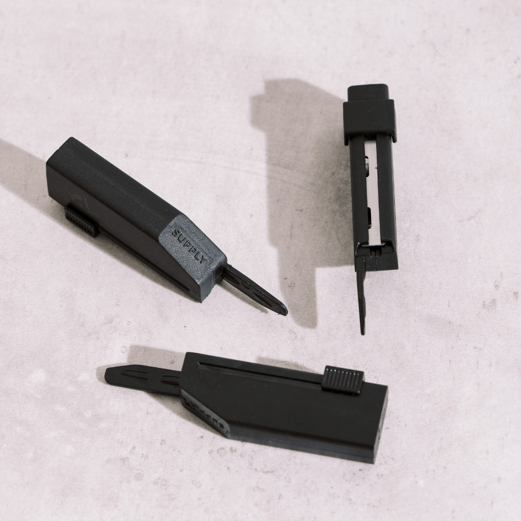 Supply Shaving 24 Blades - 3 Packs Black Label Blades