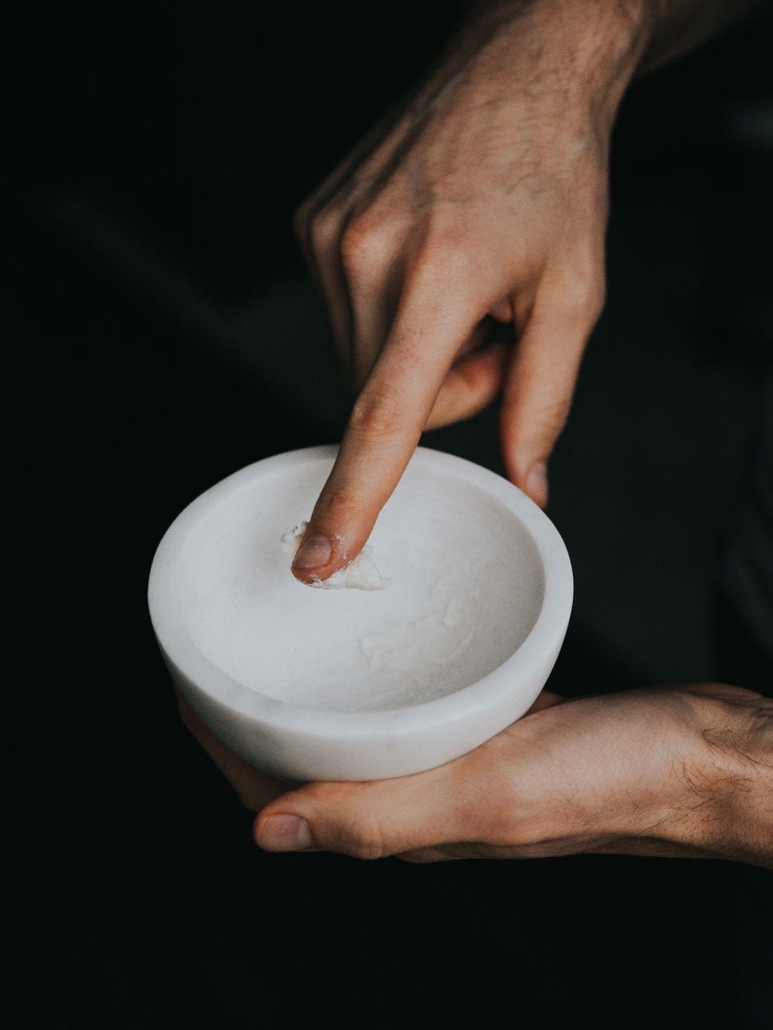 Supply Marble White Marble Marble Shaving Bowl