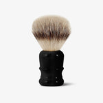 Supply Shaving Dark Wood Silvertip Synthetic Shaving Brush