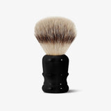 Supply Shaving Dark Wood Silvertip Synthetic Shaving Brush