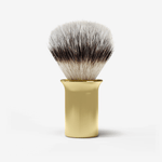 Supply Shaving Polished Gold Silvertip Synthetic Shaving Brush