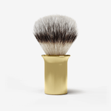 Supply Shaving Polished Gold Silvertip Synthetic Shaving Brush