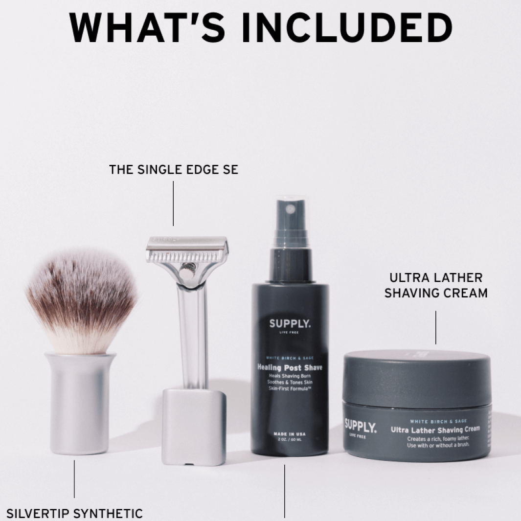 Supply Shaving Bundle The SE Starter Set
