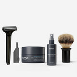 Supply Shaving Bundle Matte Black / Sandalwood & Cedar The SE Starter Set