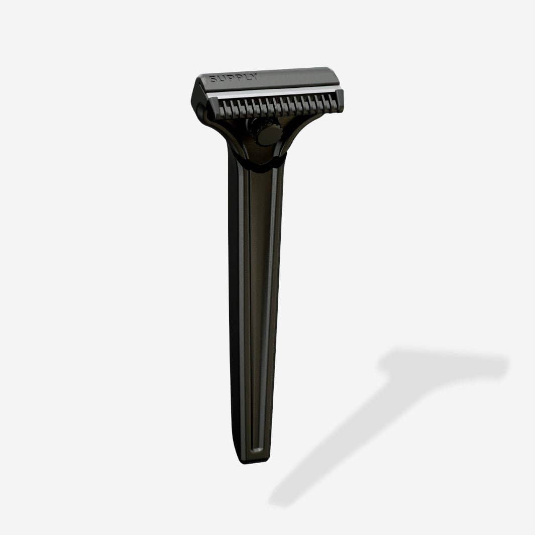 Supply Shaving Matte Black The Single Edge SE