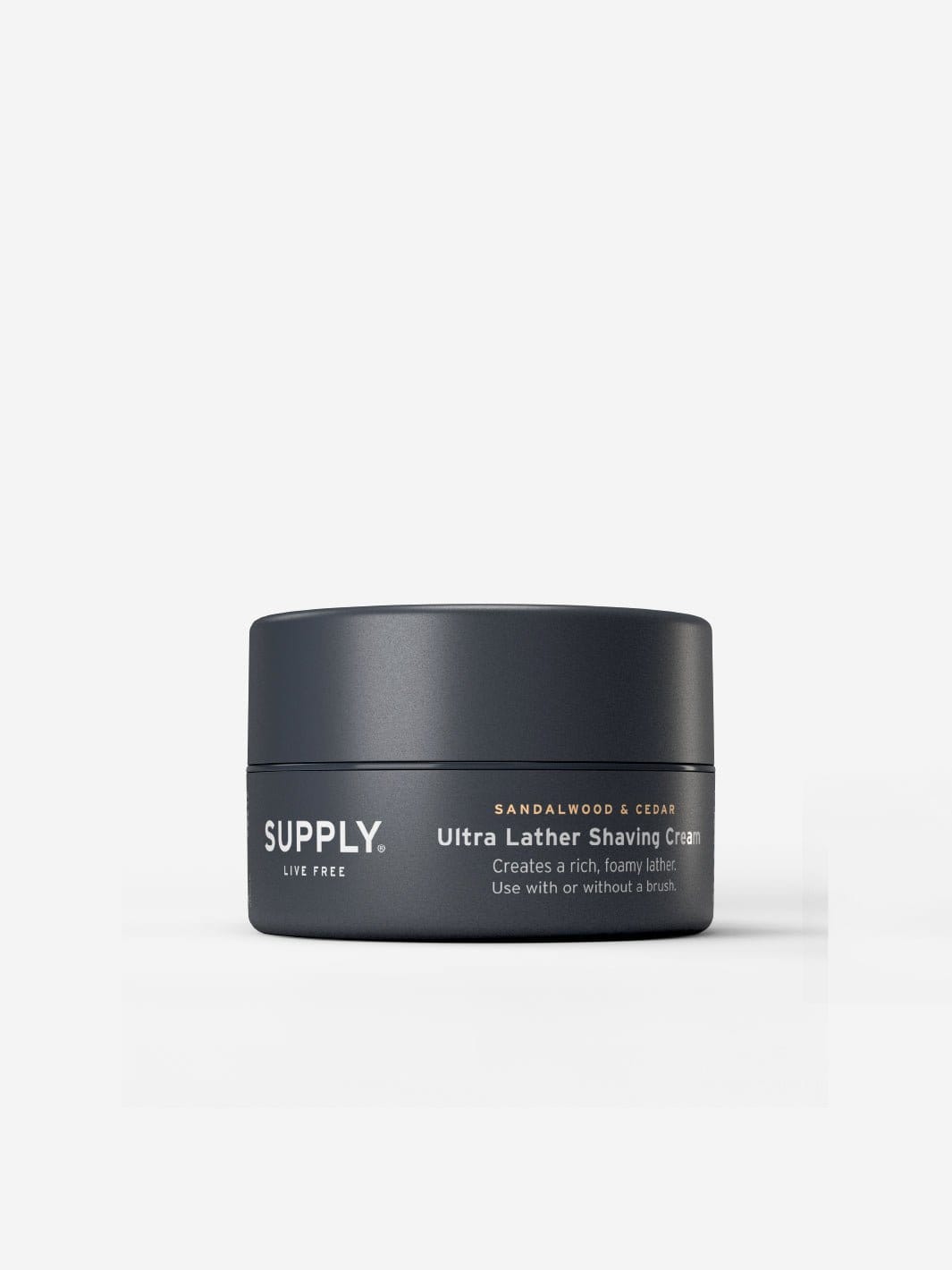 Supply Shaving Sandalwood & Cedar Ultra Lather Shaving Cream